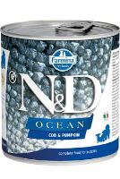 N&D DOG OCEAN Puppy Codfish & Pumpkin 285g N&D DOG OCEAN Puppy Codfish & Pumpkin 285g