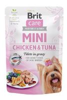 Brit Care Dog Mini Chicken&Tuna fillets in gravy 85g Brit Care Dog Mini Chicken&Tuna fillets in gravy 85g