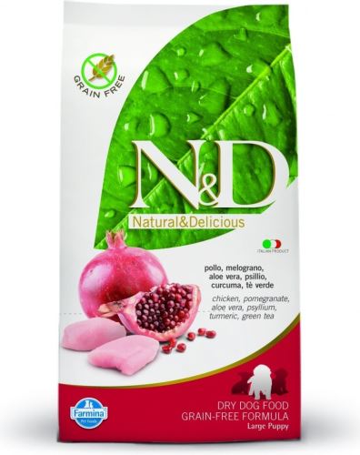N&D Grain Free DOG Puppy Maxi Chicken & Pomegranate 2,5kg