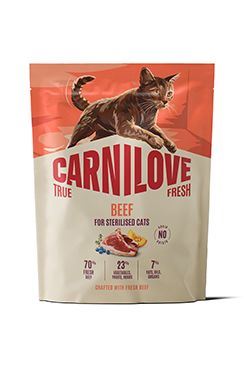 Carnilove True Fresh Cat Beef for Sterilised Adult 400g