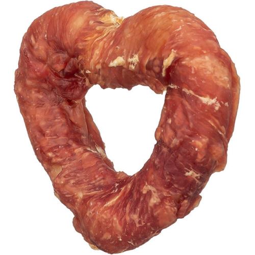 DentaFun Heart, buvolí srdce s kachním masem 8cm 40g