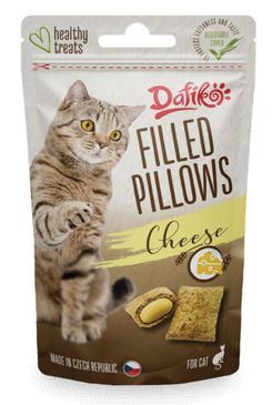 Dafiko plněné polštářky pro kočky sýrové 40g