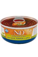 N&D CAT PUMPKIN Adult Boar & Apple 80g N&D CAT PUMPKIN Adult Boar & Apple 80g