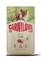 Carnilove True Fresh Dog Duck for Puppies 4kg Carnilove True Fresh Dog Duck for Puppies 4kg