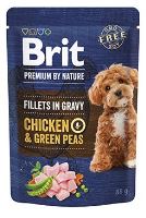 Brit Premium Dog Fillets Gravy Chicken&Green Peas 85g Brit Premium Dog Fillets Gravy Chicken&Green Peas 85g