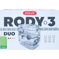 Klec křeček Rody 3 DUO bílá 41x27x40,5cm Zolux (2)