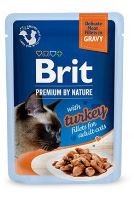 BRIT Premium Cat Delicate Fillets in Gravy with Turkey 85g (1)