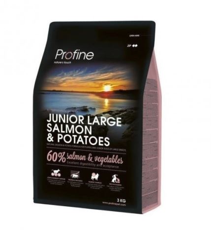 Profine NEW Dog Junior Large Salmon & Potatoes 3kg