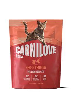 Carnilove Active Cat Beef & Venison for Sterilised Adult 400g