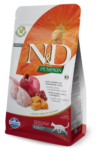 N&D Grain Free Pumpkin CAT Quail & Pomegranate 5kg