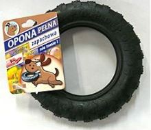 Hračka pes Pneumatika plovací Vanilková (3)