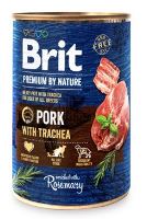 Brit Premium Dog by Nature konzerva Pork & Trachea 400g Brit Premium Dog by Nature konzerva Pork & Trachea 400g