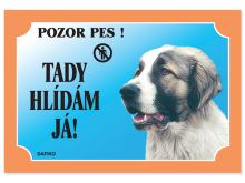 Dafiko Tabulka kavkazský ovčák (1)