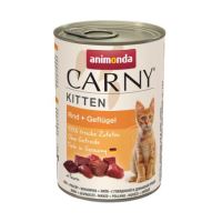 ANIMONDA konzerva CARNY Kitten - hovězí + drůbež 400g (1)