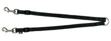 Nylonová rozdvojka - pásky s karabinami 40-70x1,5cm Trixie (3)