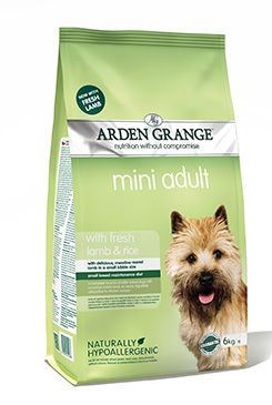 Arden Grange Dog Adult Lamb Mini 6kg
