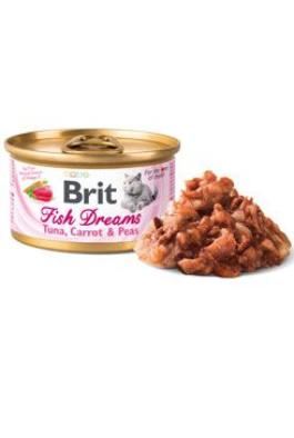 Brit Cat konz Brit Fish Dreams Tuna , Carrot & Pea 80g