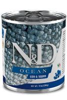 N&D DOG OCEAN Adult Sea Bass & Squid 285g N&D DOG OCEAN Adult Sea Bass & Squid 285g