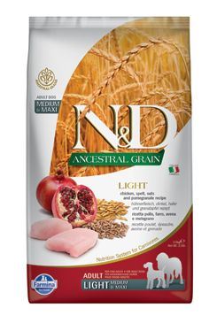 N&D Low Grain DOG Light Medium/Large Chicken & Pomegranate 2,5kg