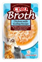Churu Cat CIAO Broth Chicken with Scallop Recipe 40g Churu Cat CIAO Broth Chicken with Scallop Recipe 40g