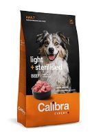 Calibra Dog EXPERT+ Adult Light & Sterilised Beef 12kg (1)
