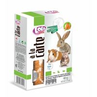 LOLO a la carte mrkvové vločky pro hlodavce 40g (1)