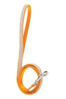 Vodítko kočka SHINY nylon oranžové 1m Zolux
