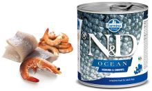 N&D DOG OCEAN Adult Herring & Shrimps 285g (2)