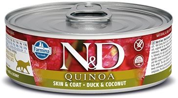N&D CAT QUINOA Adult Duck & Coconut 80g