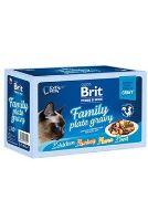 BRIT Premium Cat Delicate Fillets in Gravy Family Plate 1020g (12x85g) BRIT Premium Cat Delicate Fillets in Gravy Family Plate 1020g (12x85g)