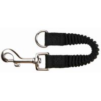 Tlumič tahu, nylonové vodítko s gumou M-L 26 cm/20 mm černé (1)
