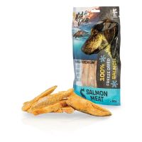 KIDDOG SUPER PREMIUM 100% losos - kusy čistého masa z lososa sušené mrazem 50g (1)