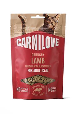 Carnilove Cat Crunchy Snack Lamb enriched with Blackberries 50g