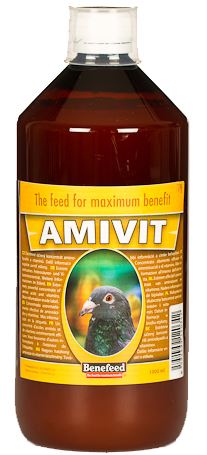 Aquamid Amivit H holubi 1l