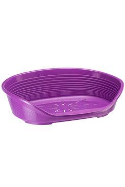 Pelech plast SIESTA DLX 10 fialový 93,5x68x28,5cm Ferplast