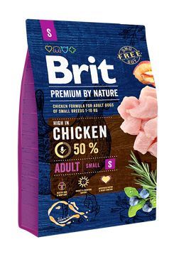 BRIT Premium by Nature Adult S 3kg