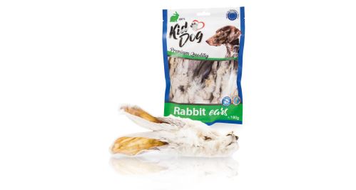 KIDDOG králičí uši se srstí 180g