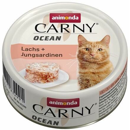 ANIMONDA konzerva CARNY Ocean - losos, sardinky 80g