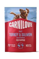 Carnilove Dog Pouch Paté Salmon with Blueberries for Puppies 300g Carnilove Dog Pouch Paté Salmon with Blueberries for Puppies 300g