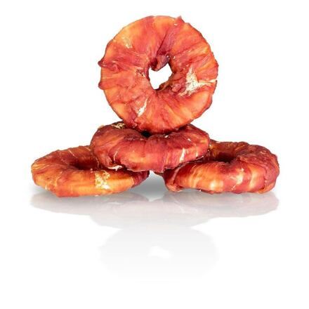 KIDDOG BUFFET kachní masíčko na buvolím kroužku 9cm 1ks