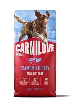Carnilove Active Dog Salmon & Turkey for Adult 12kg