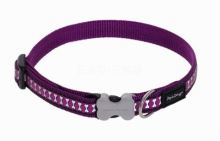 Obojek RD - Bones Reflexní - Fialová