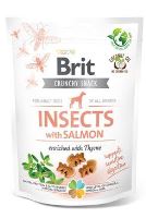 Brit Care Dog Crunchy Cracker Insects with Salmon enriched with Thyme 200g (1)