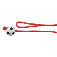 Vrhací míč mechová guma na šňůře 6cm/1m TRIXIE (1)