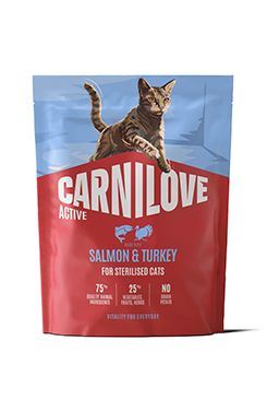 Carnilove Active Cat Salmon & Turkey for Sterilised Adult 400g