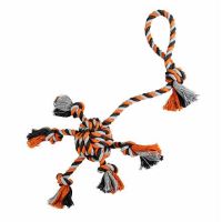 HIP HOP Přetahovadlo OCTOPUS s 5 rameny 51cm/180g šedá, tm.šedá, oranžová (1)