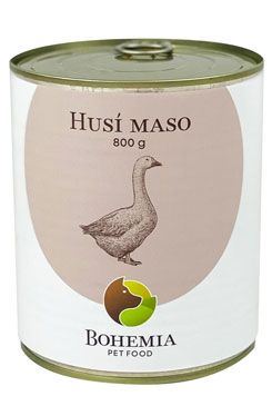 BOHEMIA MASO Husí ve vlastní šťávě 800g
