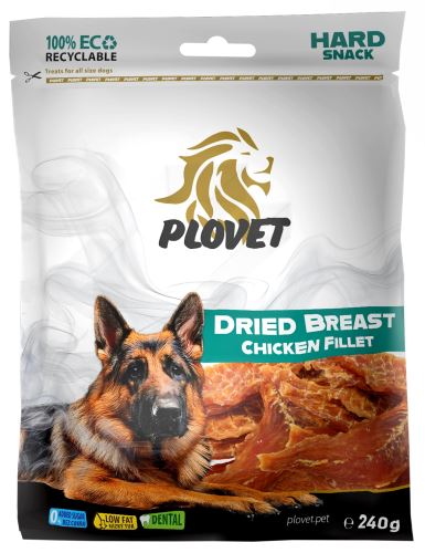 Plovet Sušené Kuřecí Filety 240g