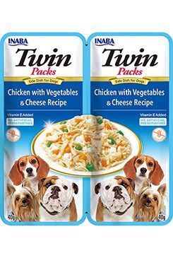 Churu Dog Twin Packs Chick&Veg.&Cheese in Broth 2x40g