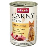 ANIMONDA konzerva CARNY Kitten - drůbeží směs 400g